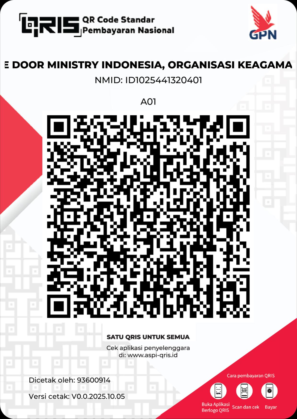QR Code Persembahan